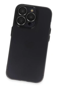 Apple iPhone 13 Pro Kılıf Luko Lens Silikon - Siyah
