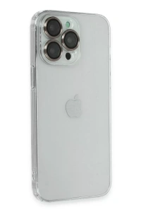 Apple iPhone 13 Pro Kılıf Luko Lens Silikon -Yeşil