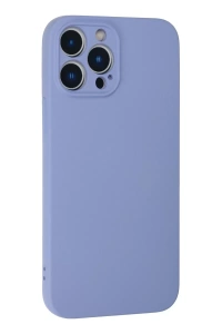 Apple iPhone 13 Pro Kılıf Nano içi Kadife Silikon - Lila