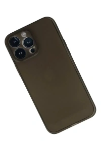 Apple iPhone 13 Pro Kılıf PP Ultra İnce Kapak - Gri