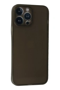 Apple iPhone 13 Pro Kılıf PP Ultra İnce Kapak - Gri