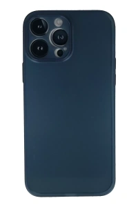 Apple iPhone 13 Pro Kılıf PP Ultra İnce Kapak - Mavi