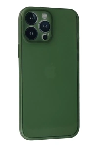 Apple iPhone 13 Pro Kılıf PP Ultra İnce Kapak - Yeşil