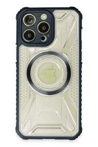 Apple iPhone 13 Pro Kılıf Prag Magneticsafe Kapak - Lacivert