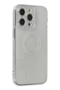 Apple iPhone 13 Pro Kılıf Santa Lens Silikon - Şeffaf