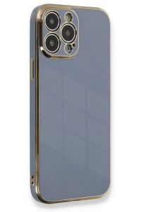 Apple iPhone 13 Pro Kılıf Volet Silikon - Mavi