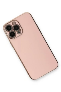 Apple iPhone 13 Pro Kılıf Volet Silikon - Pembe