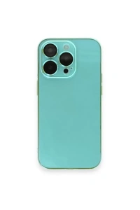 Apple iPhone 13 Pro Max Kılıf Armada Lensli Kapak - Yeşil