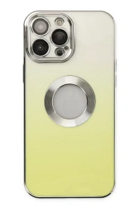Apple iPhone 13 Pro Max Kılıf Best Silikon - Sarı