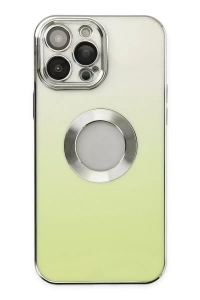 Apple iPhone 13 Pro Max Kılıf Best Silikon - Yeşil