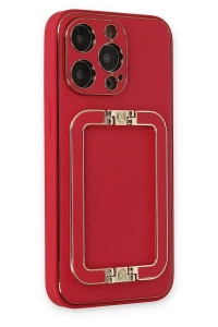 Apple iPhone 13 Pro Max Kılıf Coco Elit Kapak - Kırmızı