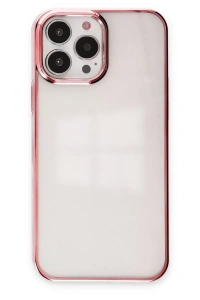 Apple iPhone 13 Pro Max Kılıf Element Silikon - Pembe