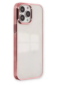 Apple iPhone 13 Pro Max Kılıf Element Silikon - Pembe