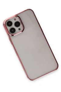 Apple iPhone 13 Pro Max Kılıf Element Silikon - Pembe