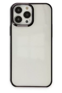 Apple iPhone 13 Pro Max Kılıf Element Silikon - Siyah