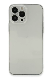 Apple iPhone 13 Pro Max Kılıf Fly Lens Silikon - Şeffaf