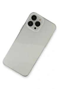Apple iPhone 13 Pro Max Kılıf Fly Lens Silikon - Şeffaf