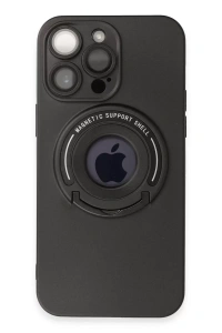 Apple iPhone 13 Pro Max Kılıf Lukka Magneticsafe Kapak - Siyah