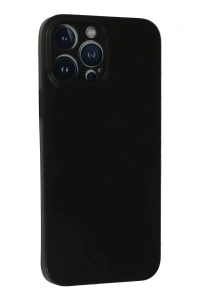 Apple iPhone 13 Pro Max Kılıf PP Ultra İnce Kapak - Siyah
