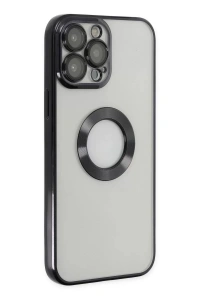 Apple iPhone 13 Pro Max Kılıf Slot Silikon - Siyah