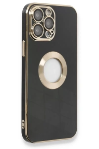 Apple iPhone 13 Pro Max Kılıf Store Silikon - Siyah