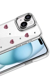 Apple iPhone 14 Fiyonk Desenli Kapak - Desen 3