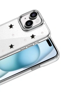 Apple iPhone 14 Fiyonk Desenli Kapak - Desen 7