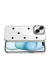 Apple iPhone 14 Fiyonk Desenli Kapak - Desen 7