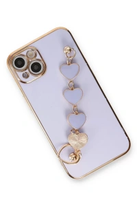 Apple iPhone 14 Kılıf Esila Silikon - Lila