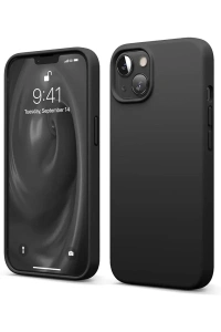 Apple iPhone 14 Kılıf First Silikon - Siyah