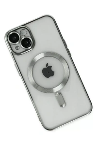 Apple iPhone 14 Kılıf Kross Magneticsafe Kapak - Gümüş