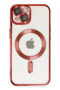 Apple iPhone 14 Kılıf Kross Magneticsafe Kapak - Kırmızı