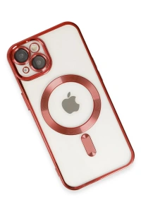 Apple iPhone 14 Kılıf Kross Magneticsafe Kapak - Kırmızı