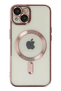 Apple iPhone 14 Kılıf Kross Magneticsafe Kapak - Rose