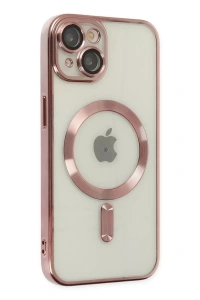 Apple iPhone 14 Kılıf Kross Magneticsafe Kapak - Rose