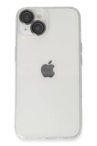 Apple iPhone 14 Kılıf Luko Lens Silikon - Siyah