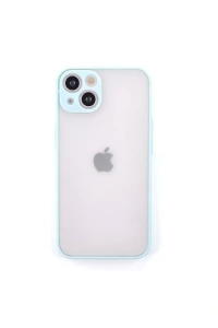 Apple iPhone 14 Kılıf Montreal Silikon Kapak - Turkuaz