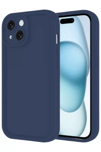 Apple iPhone 14 Kılıf Viera Silikon - Lacivert