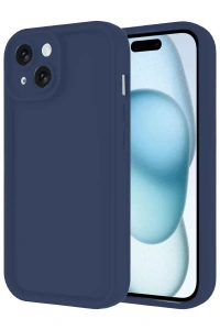 Apple iPhone 14 Kılıf Viera Silikon - Lacivert