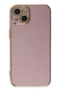 Apple iPhone 14 Kılıf Volet Silikon - Mor