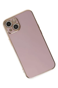 Apple iPhone 14 Kılıf Volet Silikon - Mor