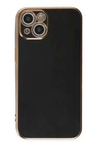 Apple iPhone 14 Kılıf Volet Silikon - Siyah