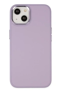 Apple iPhone 14 Plus Kılıf Asya Deri Silikon - Lila