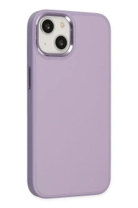 Apple iPhone 14 Plus Kılıf Asya Deri Silikon - Lila