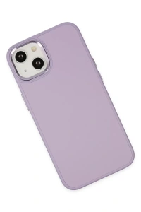 Apple iPhone 14 Plus Kılıf Asya Deri Silikon - Lila