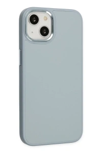 Apple iPhone 14 Plus Kılıf Asya Deri Silikon - Sierra Blue