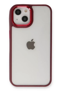 Apple iPhone 14 Plus Kılıf Dora Kapak - Kırmızı