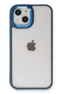Apple iPhone 14 Plus Kılıf Dora Kapak - Mavi