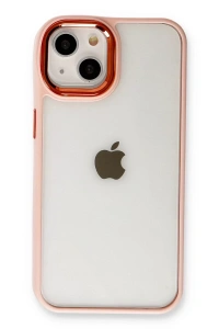 Apple iPhone 14 Plus Kılıf Dora Kapak - Pudra