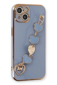 Apple iPhone 14 Plus Kılıf Esila Silikon - Gri